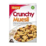 BONORA Crunchy Muesli Τραγανές Μπουκιές Δημητριακών με Βρώμη, Κράνμπερι & Κορινθιακές Σταφίδες 500gr BONORA Crunchy Muesli Τραγανές Μπουκιές Δημητριακών με Βρώμη, Κράνμπερι & Κορινθιακές Σταφίδες 500gr