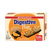 ΠΑΠΑΔΟΠΟΥΛΟΥ Digestive Bar Μπάρες Δημητριακών με Πορτοκάλι & Επικάλυψη Μαύρης Σοκολάτας 5x28gr ΠΑΠΑΔΟΠΟΥΛΟΥ Digestive Bar Μπάρες Δημητριακών με Πορτοκάλι & Επικάλυψη Μαύρης Σοκολάτας 5x28gr
