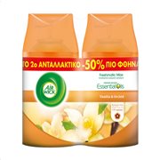 AIRWICK Essential Oils Freshmatic Max Αρωματικό Χώρου Αυτόματο Σπρέι Βανίλια & Ορχιδέα Ανταλλακτικό 2x250ml το Δεύτερο Μισή Τιμή AIRWICK Essential Oils Freshmatic Max Αρωματικό Χώρου Αυτόματο Σπρέι Βανίλια & Ορχιδέα Ανταλλακτικό 2x250ml το Δεύτερο Μισή Τιμή