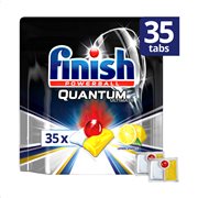 FINISH Powerball Quantum Ultimate Απορρυπαντικό Πλυντηρίου Πιάτων Ταμπλέτες Λεμόνι 35τεμ 438gr FINISH Powerball Quantum Ultimate Απορρυπαντικό Πλυντηρίου Πιάτων Ταμπλέτες Λεμόνι 35τεμ 438gr